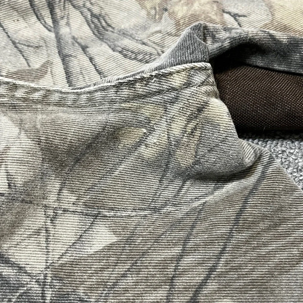 Vintage Wrangler Hunting Pants 40x30 Camo Brown Brush Guard Field Trousers‎ 90s